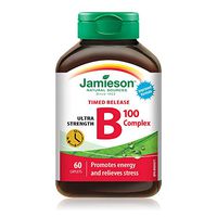 Jamieson B Complex 100 mg Timed Release, 60 caplets