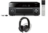 Yamaha RX-A3060 Network AV Receiver and Yamaha PRO-300 Headphones (Black) Bundle