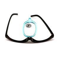 Reading Glasses Magnifying Make-up Glasses Eyes Makeup Glasses flip Lenses for Women (+3.0, Blue)