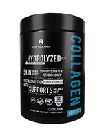 Hydrolyzed Collagen Peptides Protein Powder - Grass Fed Pasture Raised - Keto Certified Supplement for Women and Men - Unflavored 30 Servings (360g)