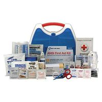 First Aid Kit, 50 People, Plastic, 238 Comp