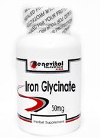 Iron Glycinate 50mg 100 Capsules ~ Renevitol