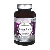 Aloha Medicinals – Pure Lion’s Mane - Certified Organic Mushrooms – Hericium Erinaceus – Health Supplement – Supports Mental Health, Nerve Growth, Immune System – 500mg - 90 Capsules