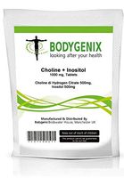 Brand New Pack of"Choline + INOSITOL" 1000mg Tablets (Made in UK) [Several Sizes Available] (120)