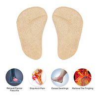 Orthopedic Arch Support Insoles, Corrective O/X Type Orthotic Inserts, Adhesive Forefoot Cushioning Pads for Bowlegs Knock Knees for Children Kid 1-6 Years Old, Flat feet Correction Shoe Insoles (S)