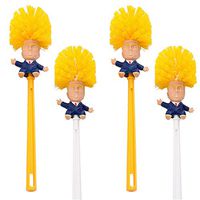 Dreamlab Trump Toilet Bowl Brush 14.5 Inch Plunger Cleaner Bathroom Cleaner 1 Piece (White)