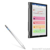 Lenovo ThinkPad L390 Yoga (13.3 in) Stylus Pen, BoxWave [AccuPoint Active Stylus] Electronic Stylus with Ultra Fine Tip for Lenovo ThinkPad L390 Yoga (13.3 in) - Metallic Silver