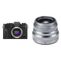 Fujifilm X-T30 Body Black + Fujinon XF35mmF2 R WR Lens Silver