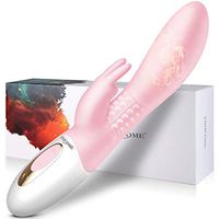 lipiny Women Rabbit G-Spōt Vib`ratór Heating Ṡṫiṁulaṫọṙ ClïTöris 16 Vibration Mode Massa