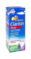 Claritin Children's 2+ Years Grape Non-Drowsy Indoor & Outdoor 24 Hour Allergy Relief, 4 FZ (Pack of 6)