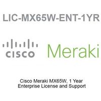 Meraki MX65W Enterprise Meraki License 1 Year LIC-MX65W-ENT-1YR