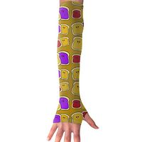 Mipu Shangmao Peanut Butter and Jelly Anti-UV Sleeves Gloves Sun Protection Sports Protective Sleeves
