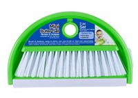 Jacent Plastic Mini Butler Broom and Dustpan Set, Colors Vary - 1 Pack
