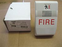 EST Edwards G1F-HD Genesis Indoor Wall-Mount Temporal Horn Audible Fire Alarm