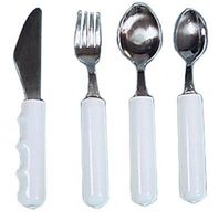 Comfort Grip Weighted Utensils Fork