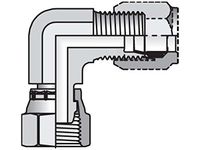 Parker Swivel Nut Elbow Flareless / Flareless Swivel