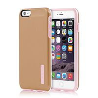 Incipio DualPro Shine Case for iPhone 6 Plus - Retail Packaging - Rose Gold/Blush
