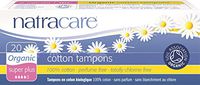 Natracare Organic Cotton Tampons, Super Plus 20 ea (Pack of 8)