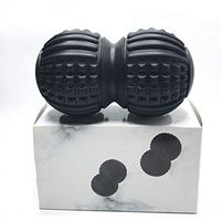 Lana Massage Balls - Ideal for: Yoga, Deep Tissue Massage, Trigger Point Therapy,Fitness Ball, Yoga Foot Massage Ball (Color : Black)