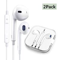 Joyguard [2Pack] Headphones/Earbuds/Earphones,iPhone6/6s Premium in-Ear Wired Earphones with Remote & Mic Compatible iPhone 6s/plus/6/5s/se/5c/iPad/Samsung/Huawei/Sony/Earphones