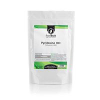 PureBulk Pyridoxine HCl (Vitamin B6) Container:Bag Size:500g Powder