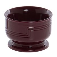 Cambro Shoreline Collection 5 Oz Small Cranberry Plastic Insulated Bowl - 3 1/2"Dia x 2 3/8"H