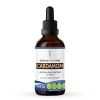 Cardamom Alcohol-Free Liquid Extract, Organic Cardamom (Elettaria cardamomum) Dried Seed Tincture Supplement (4 FL OZ)