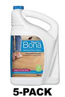 Bona Hardwood Floor Cleaner Refill, 128 oz (5-Pack)