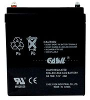 Casil Genuine CA1240 12v 4ah SLA Rechargeable Alarm Battery for ADI Ademco 467, ADT 804302 12v 4.5ah, DSC Security Panel, Power Patrol for SLA1056, Vista 20P ADT, Replacement Battery by Inovel Power