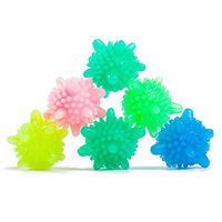 6pcs/Set Fabric Softener Dryer Ball 2.36'' Eco-Friendly Reusable Anti-Wrinkle Solid Laundry Ball