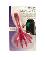 Bulk Buys Flexible Plastic Head Massager - 12 Pack