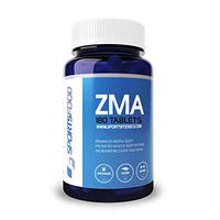 Sports Food ZMA - Natural Sports Recovery and Sleep Aid Supplement - 500mg x 180 Vegetarian Tablets - Faster Recover from Exercise and Deeper Sleep for Men and Women - SNAC Researched Formulation
