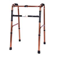 Jonigo Aluminum Alloy Dual-Purpose Auxiliary Walker Crutches Telescopic Folding Portable Elderly Walking Aid Four-Foot Crutches