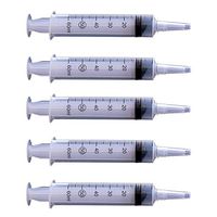 60ml Sterile Catheter Tip Disposable Syringe with Covers - 5 Sterile Syringes by Global