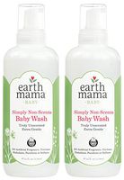 Earth Mama Simply Non-Scents Foaming Hand Soap Refill | Pure Castile Germ-Fighting Body Wash, 34-Fluid Ounce (2-Pack)