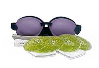 Tranquileyes Warm Compress with Microwavable Beads for Moderate Dry Eye Relief (Lavender)