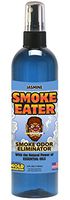 Smoke Eater - Breaks Down Smoke Odor at The Molecular Level - Eliminates Cigarette, Cigar or Pot Smoke On Clothes, in Cars, Boats, Homes, and Office - 4 oz Travel Spray Bottle (Jasmine)