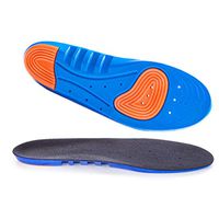 Plantar Fasciitis Insoles for Women and Men Arch Support Shoe Insert Full Length Performance Gel Shoe Insole Instant-Relief Orthotics for Flat Feet (Men's(5-7.5) Women's(5.5-8.5))