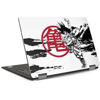 Skinit Decal Laptop Skin for XPS 15 2-in-1 (2018) - Officially Licensed Dragon Ball Z Goku Wasteland Bold Design