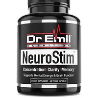 Dr. Emil's - Nootropic Brain Supplement for Memory, Focus, Clarity and Concentration with Huperzine A, DMAE and Glutamic Acid (60 Veggie Capsules)