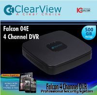 4 Channel Low Cost DVR 2cif 500GB HD