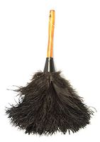 GM Royal Ostrich Feather Duster (Mini Duster MG04 (14"), Black)