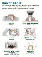 ATANG 808 nm Laser Pain Relief Equipment for Pain Relief Wounds Healing, Prostatitis Therapy