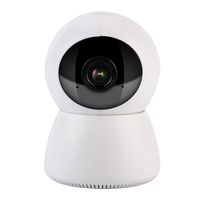 Smart 1080p HD WiFi Home Alarm Camera Wide-Angle Security Monitor Camera System with Two-Way Voice Intercom Remote Control Infrared Night Vision Motion Detection(US)