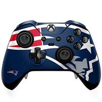 Skinit Decal Gaming Skin for Xbox One Elite Controller - Officially Licensed NFL New England Patriots Large Logo Design