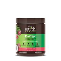 GNC Earth Genius PurEdge Recovery - Strawberry Kiwi, 25 Servings, Plant-Based Workout Recovery