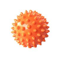 Fineser Spiky Massage Ball - for Deep Tissue Foot, Back, Plantar Fasciitis & All Over Body Deep Tissue Muscle Therapy 6.5cm (Orange)