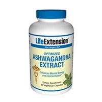 Optimized Ashwagandha Extract, 60 vcaps by Life Extension (Pack of 5)