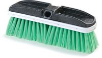 Carlisle 3646875 Flo-Pac Flo-Thru Brush, Plastic Block, 2-1/2"-Long Green Flagged Nylex Bristles, 10" L X 3" W (Case of 12)