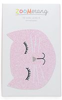 Zoomerang 12 ct Kitty Cat Note Card Set (4 ea of 3 designs)
